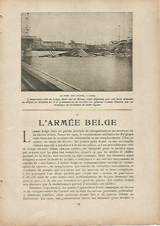 LAMINA 11953: Puente de Arches en Liege
