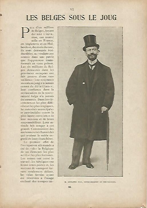 LAMINA 11956: Adolphe Max