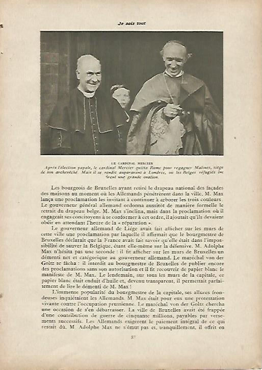 LAMINA 11957: El Cardenal Mercier