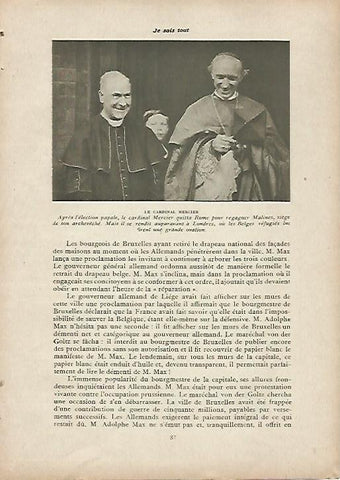 LAMINA 11957: El Cardenal Mercier
