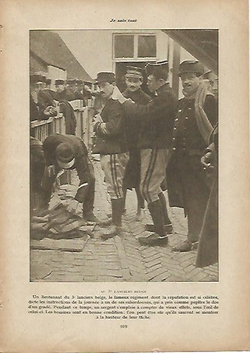 LAMINA 11968: Lanceros del Ejercito de Belgica