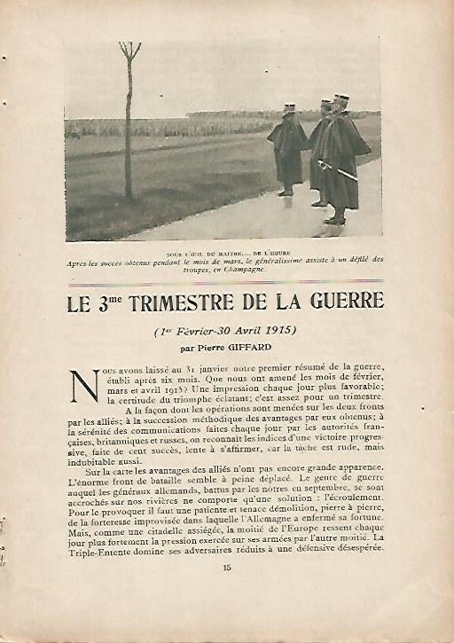 LAMINA 11979: Tropas belgas en Champagne