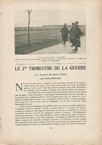 LAMINA 11979: Tropas belgas en Champagne