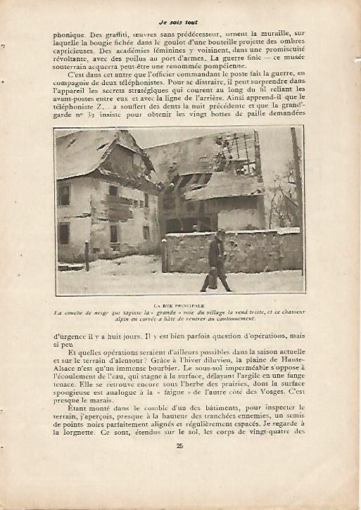 LAMINA 11984: Calle de pueblo belga