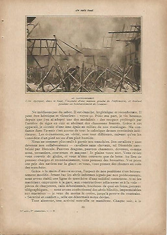 LAMINA 11988: Incendio de una casa 