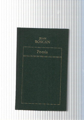 Historia de la literatura española num. 44: Poesia, de Juan Boscan