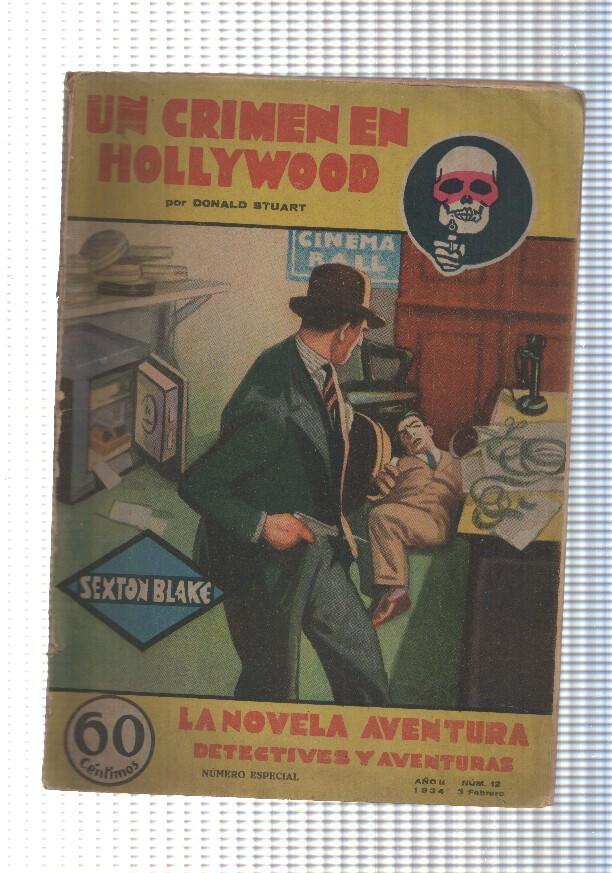 La novela aventura: Sexto Blake num. 212: Un crimen en Hollywood