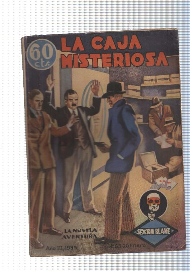 La novela aventura: Sexton Blake num. 063: La caja misteriosa