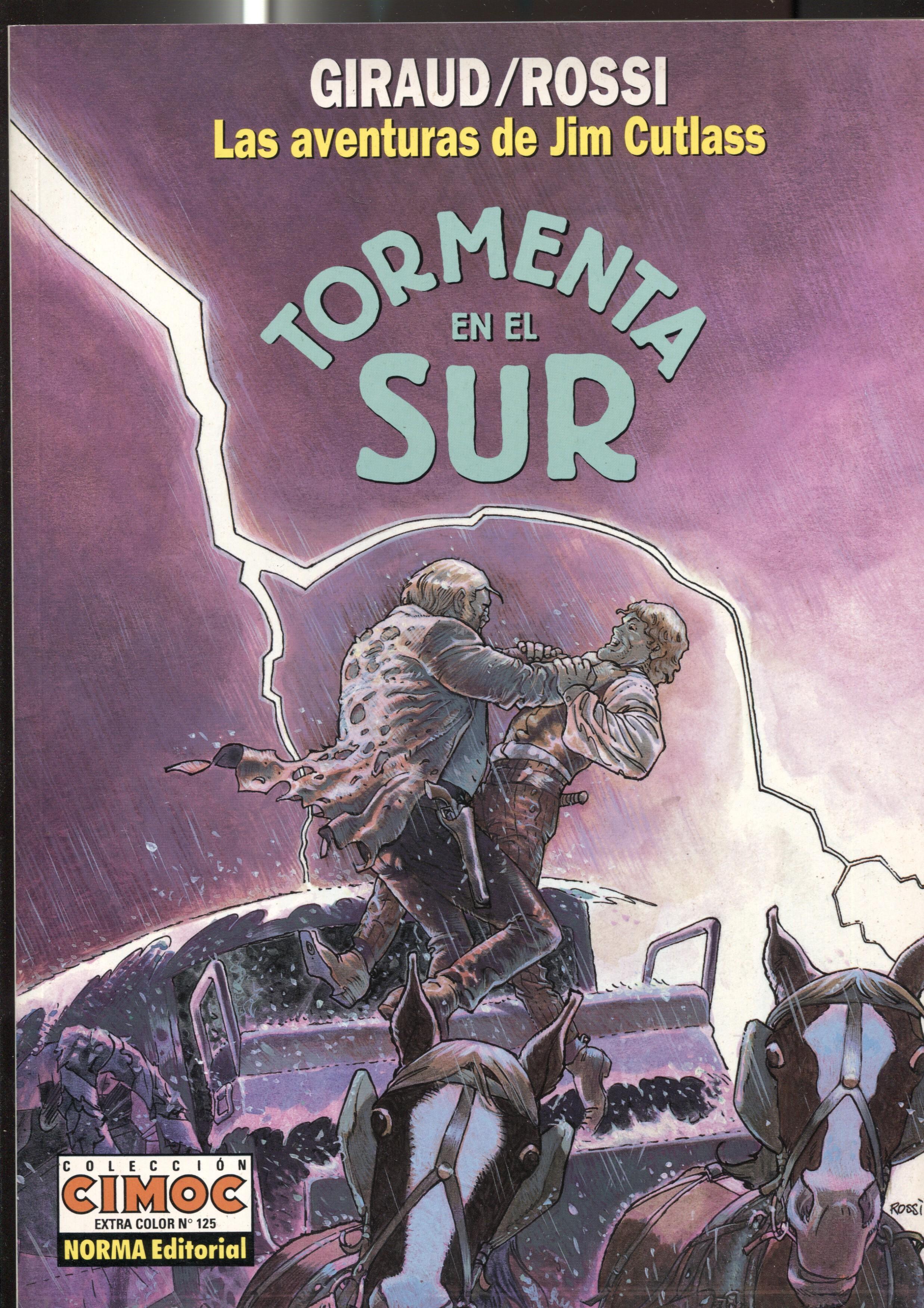 Norma: Cimoc Extra Color numero 125: Jim Cutlass: Tormenta en el sur