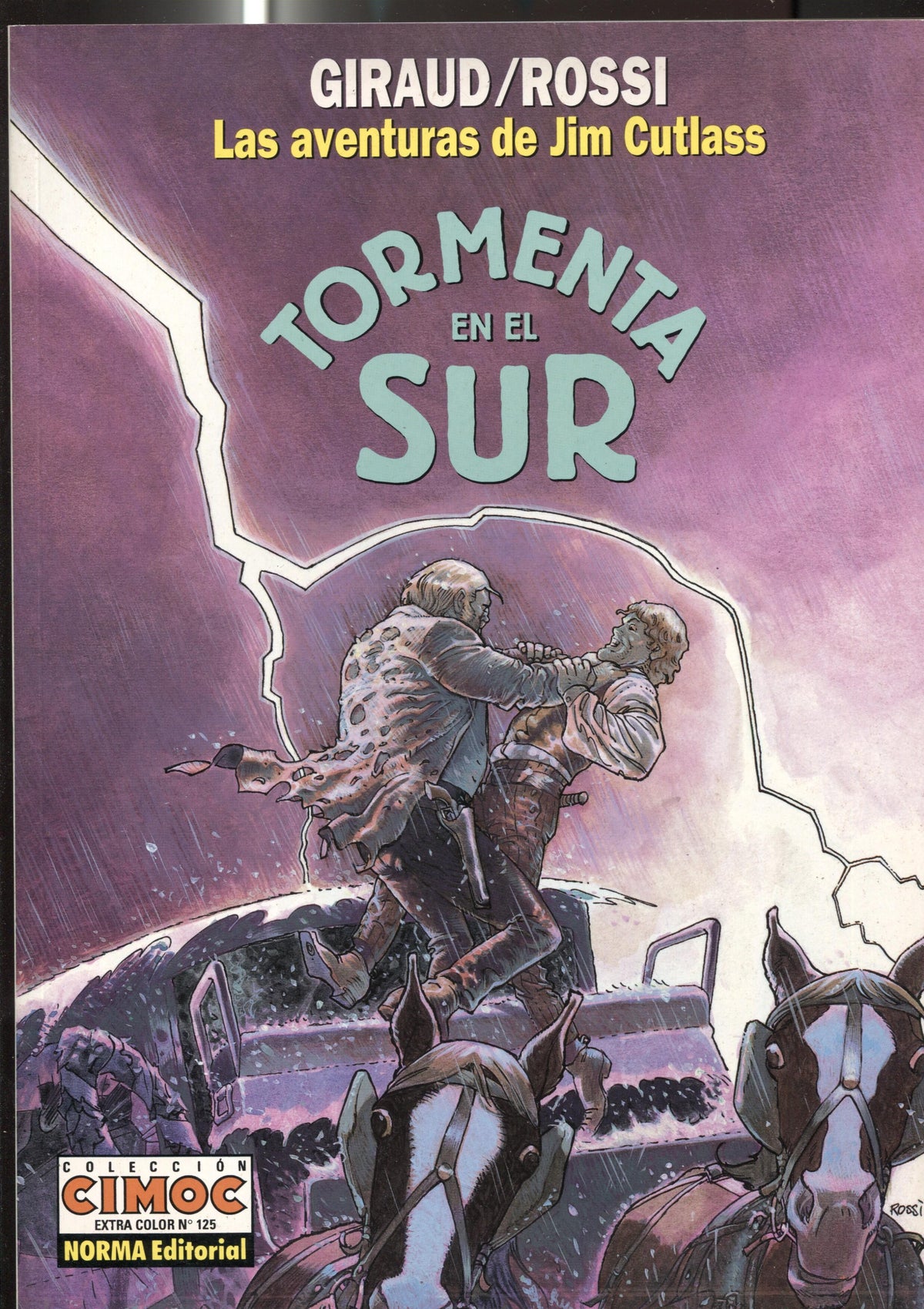 Norma: Cimoc Extra Color numero 125: Jim Cutlass: Tormenta en el sur
