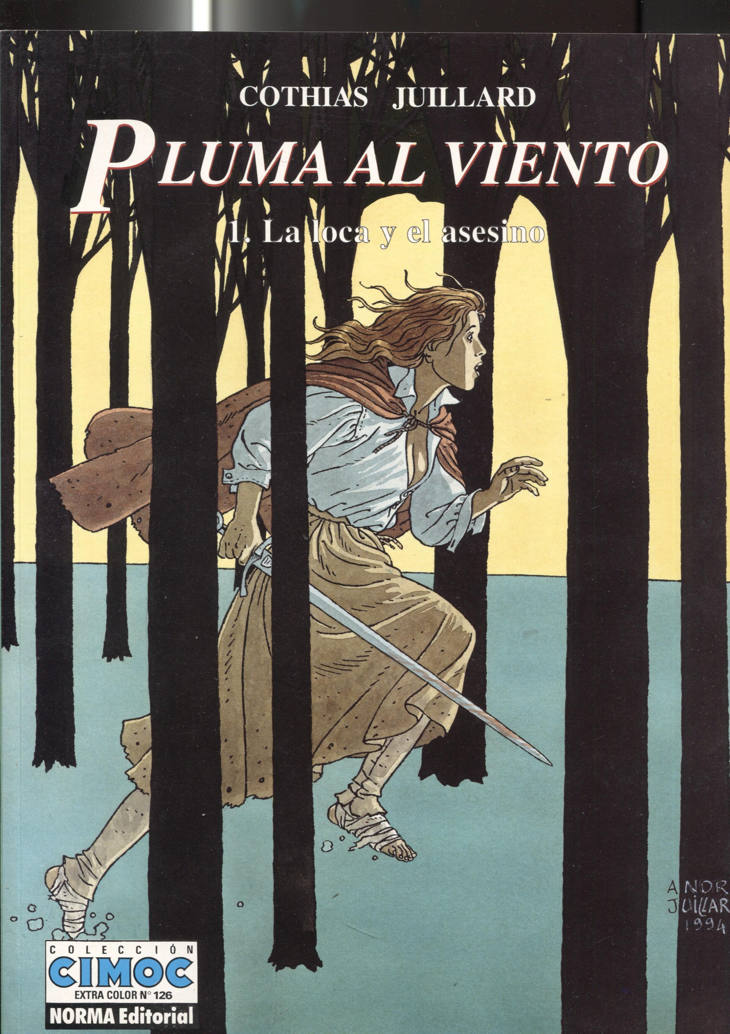 Norma: Cimoc Extra Color numero 268: Pluma al viento volumen 1: La loca y el asesino