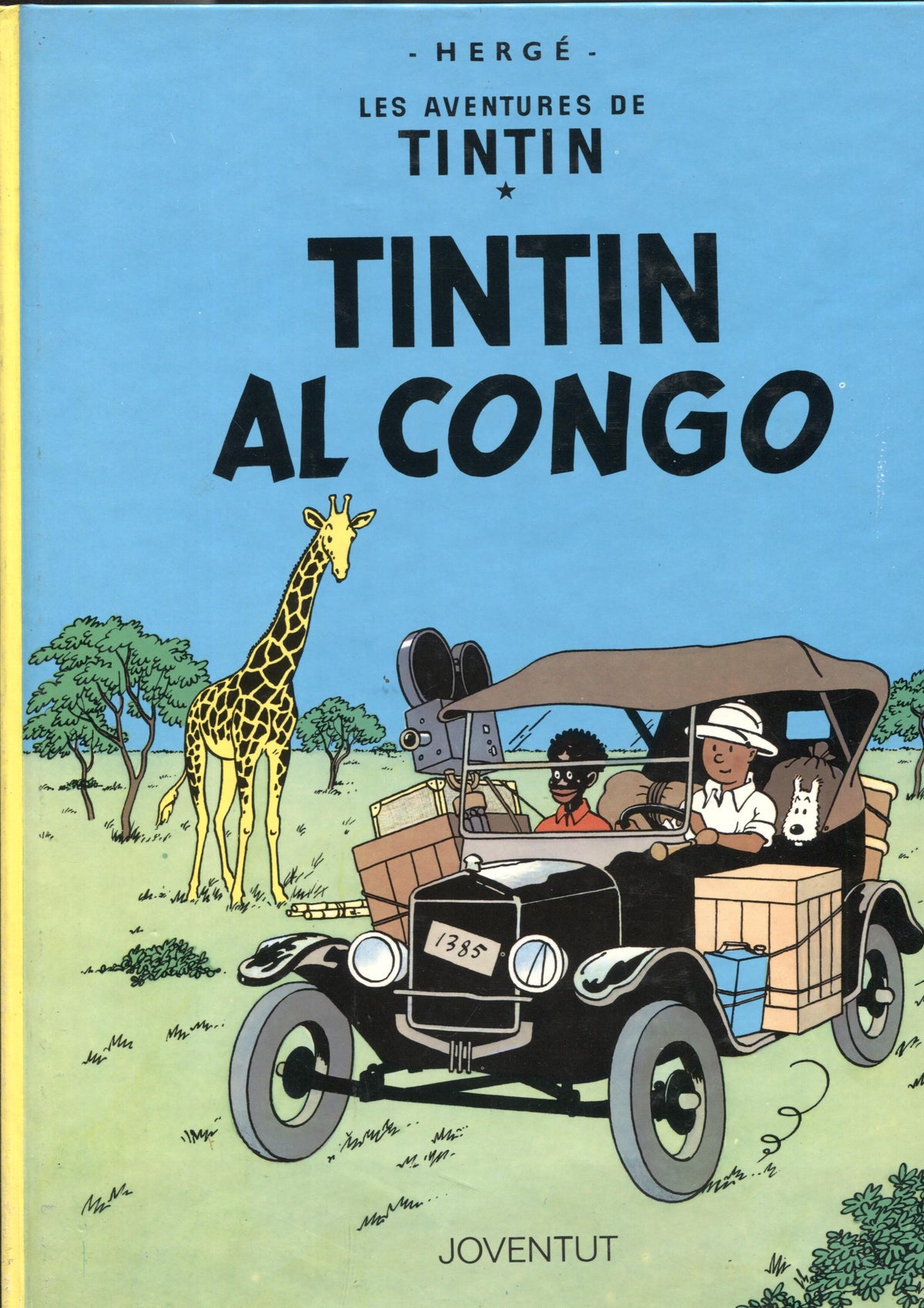 Tintin al congo (novena edicion catala de 1990)