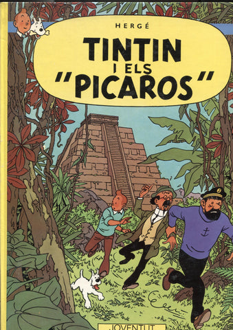 Tintin i els picaros (vuitena edicion catala de 1989)