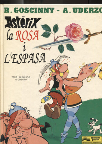 Asterix numero 29: La rosa i L'Espasa  (edicion catala de 1991)