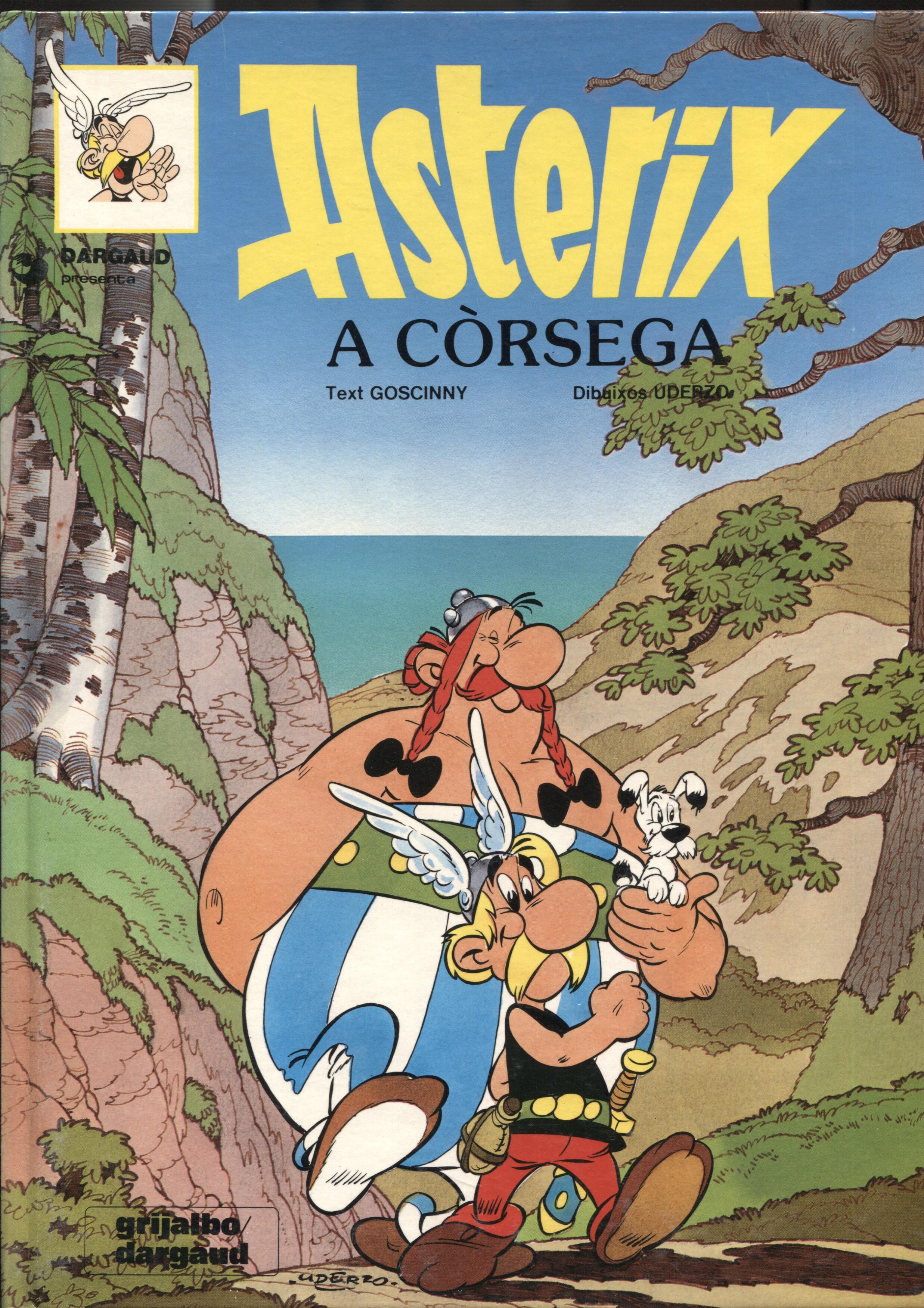 Asterix numero 20: A Corsega  (edicion catala deposito legal de 1989)