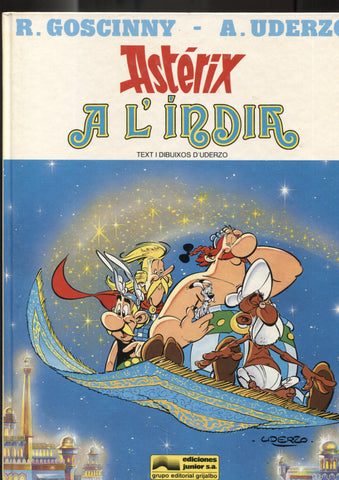 Asterix numero 28: A L'India  (edicion catala de 1987)