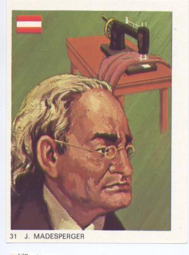Cromos: Hombres Famosos numero 031: J.Madesperger