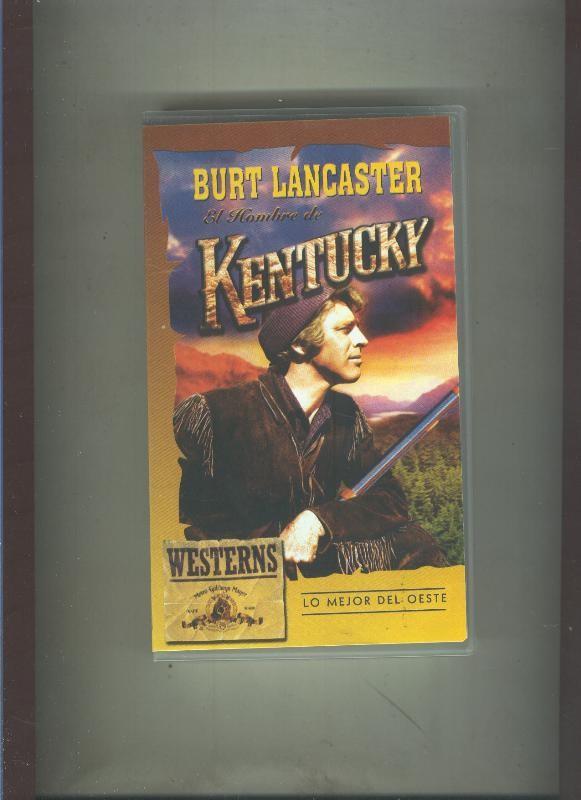 Video VHS: El hombre de Kentucky (Burt Lancaster)