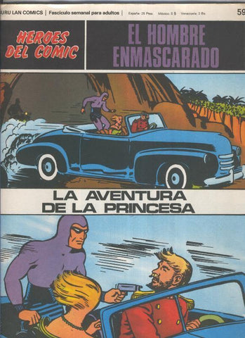 El Hombre Enmascarado numero 59: La aventura de la princesa