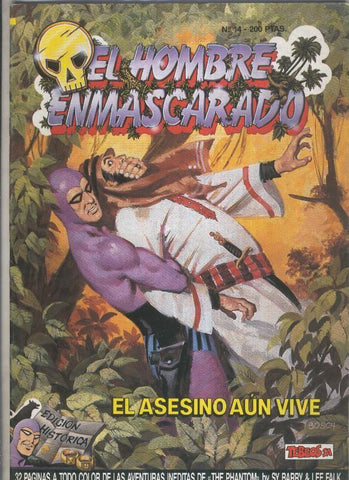 El Hombre Enmascarado numero 14 (numerado 1 en trasera)