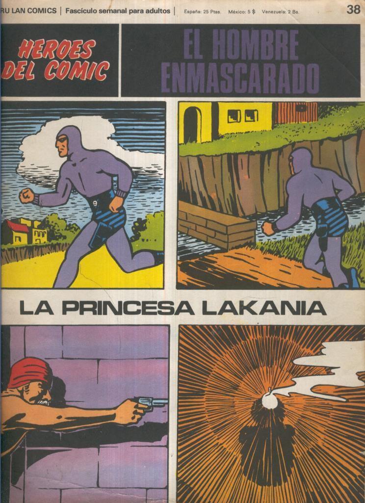 El hombre enmascarado de Burulan numero 38: La princesa Lakania