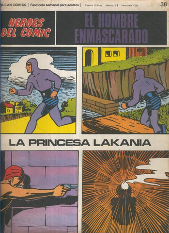 El hombre enmascarado de Burulan numero 38: La princesa Lakania