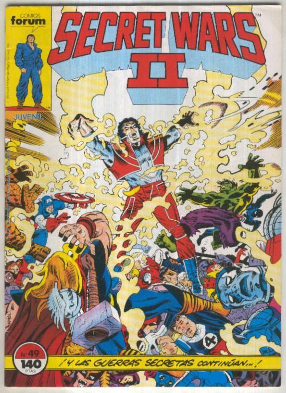 Secret Wars II numero 49: Dios-Hombre