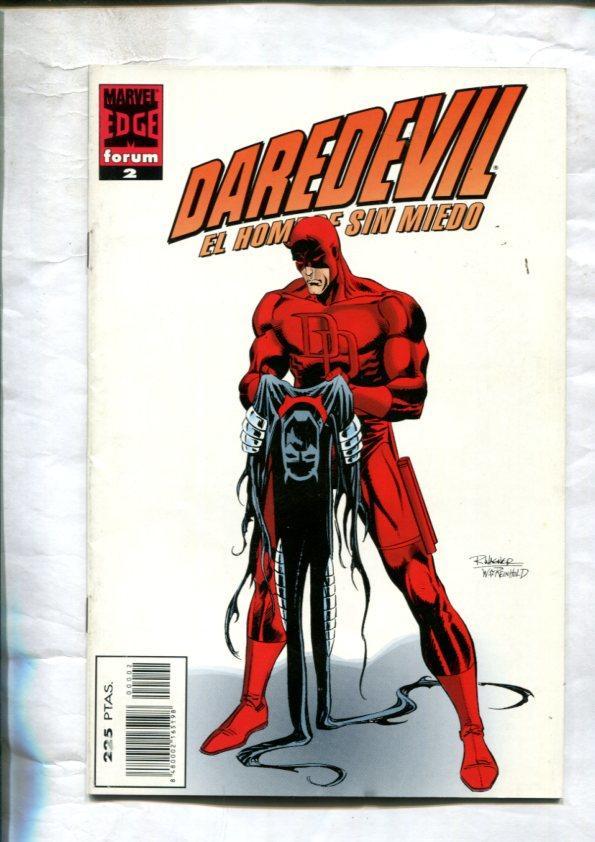 Daredevil el hombre sin miedo volumen 2 numero 02 (lototipo cubierta es MARVEL EDGE): Infierno, 1ª parte
