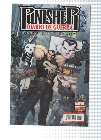 PUNISHER: DIARIO DE GUERRA: Numero 03: Un Pequeño Velatorio para un Hombre Alto (Panini 2007)