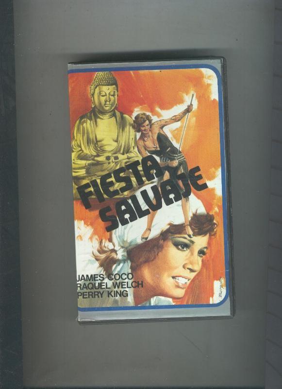 Video VHS: Fiesta Salvaje (James Coco-Raquel Welch-Perry King)