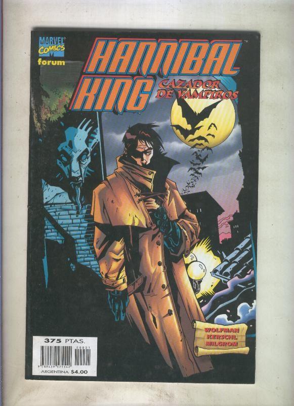 Hannibal King cazador de vampiros (numerado 1 en trasera)