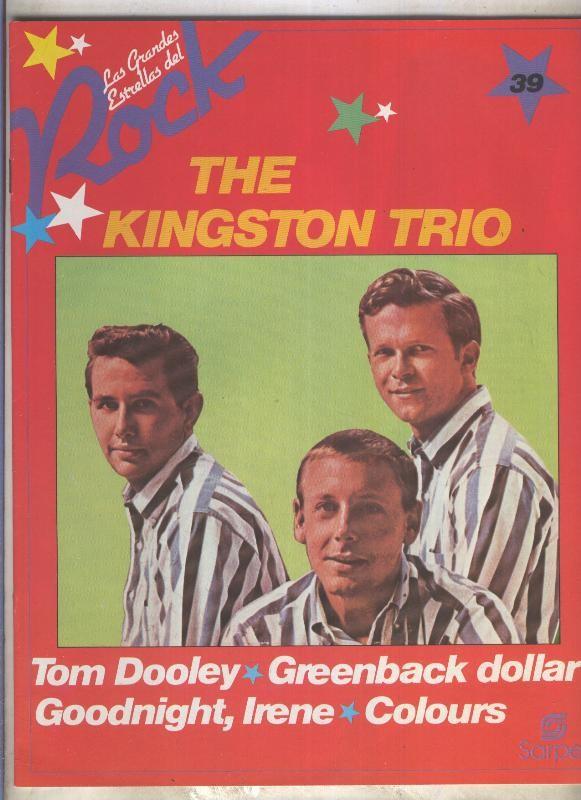 Disco LP: Las grandes estrellas del Rock volumen 39: The Kingston Trio