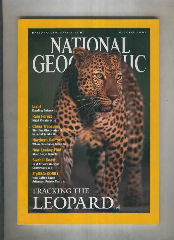 National geographic 2001 october:Traking the leopard