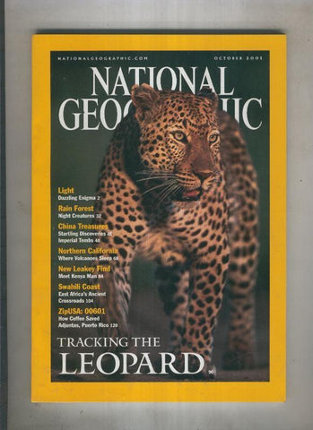 National geographic 2001 october:Traking the leopard
