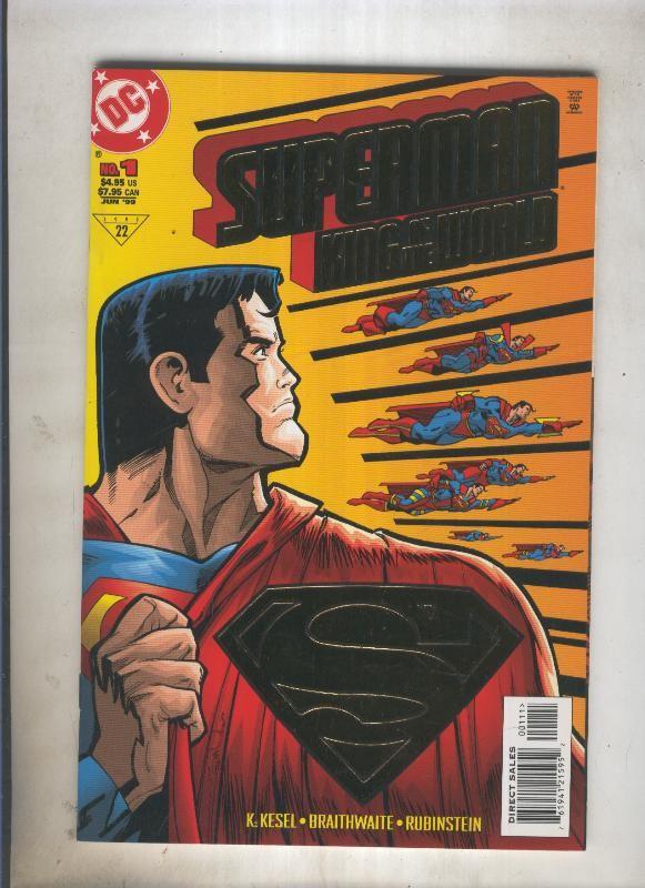 Superman king of the world numero 001