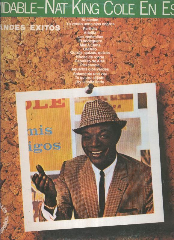 Disco Lp- Inolvidables-nat king cole en español