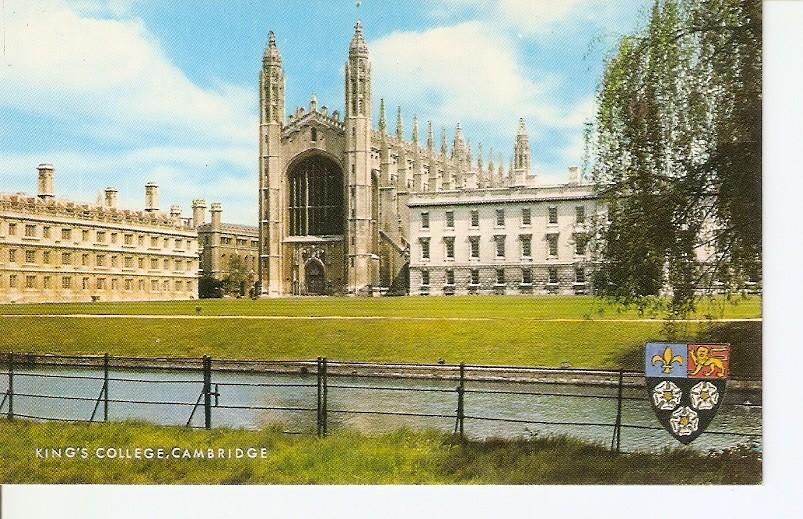 Postal 027608 : Kings College, Cambridge