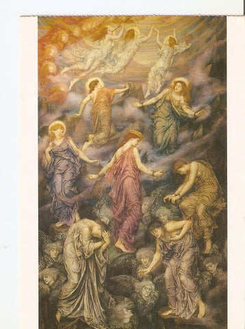 Postal 025134 : Evelyn de Morgan The kingdom of Heaven suffereth violence. London