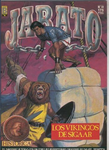 Jabato color primera edicion numero 069:Los vikingos de Sigaar