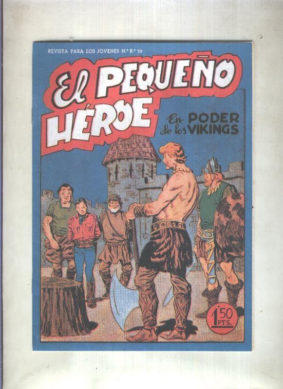 Facsimil: El Pequeño Heroe numero 035: En poder de los vikings
