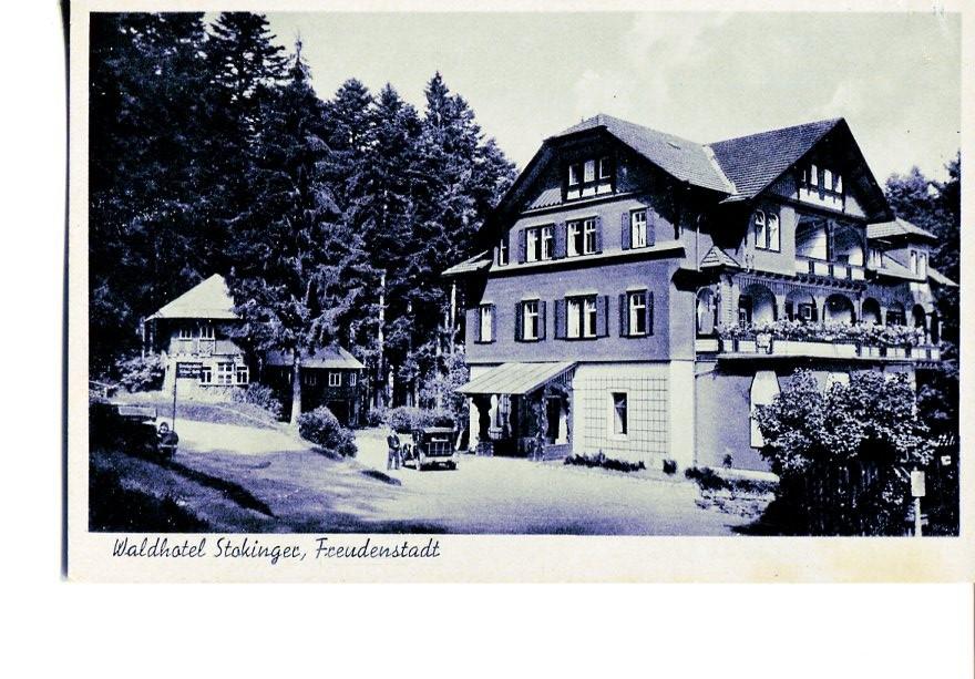 Postal 016537: FREUDENSTADT Waldhotel Stokinger