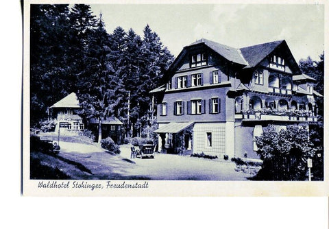 Postal 016537: FREUDENSTADT Waldhotel Stokinger