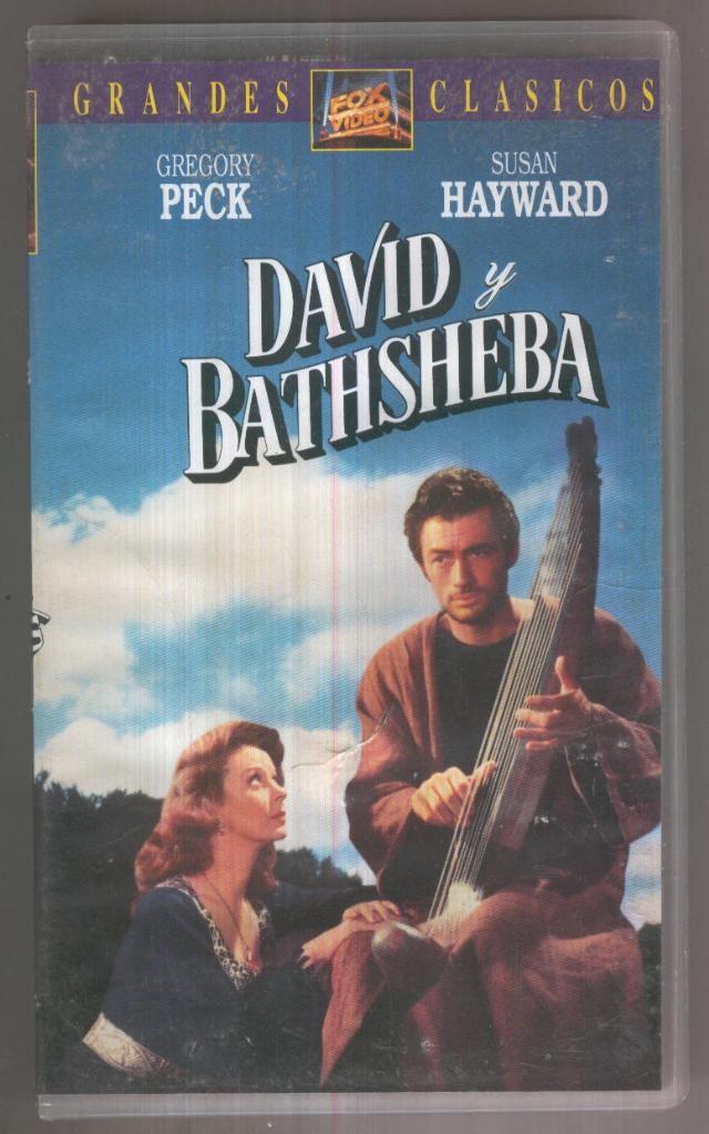 VHS Cine: DAVID Y BATHSHEBA - Henry King