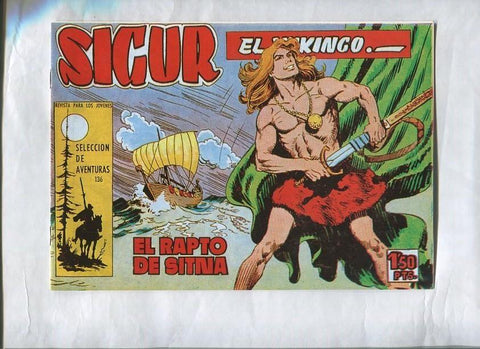 Facsimil: Sigur el vikingo numero 07: El rapto de Sitna