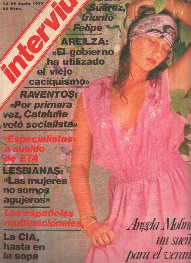 Revista INTERVIU Numero 058: ANGELA MOLINA, un sueño para el verano