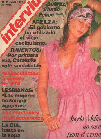 Revista INTERVIU Numero 058: ANGELA MOLINA, un sueño para el verano
