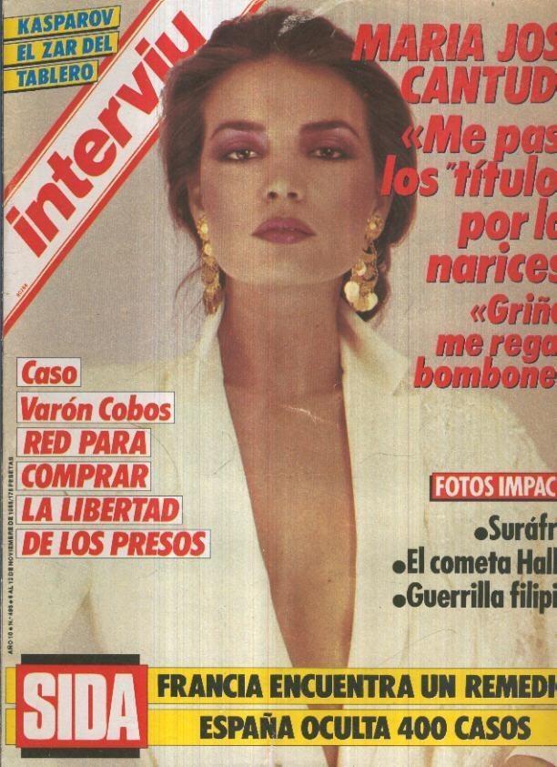INTERVIU NUMERO 0495: MARIA JOSE CANTUDO