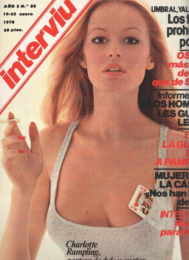 INTERVIU Volumen 0088: CHARLOTTE RAMPLING, portera de dulces sueños