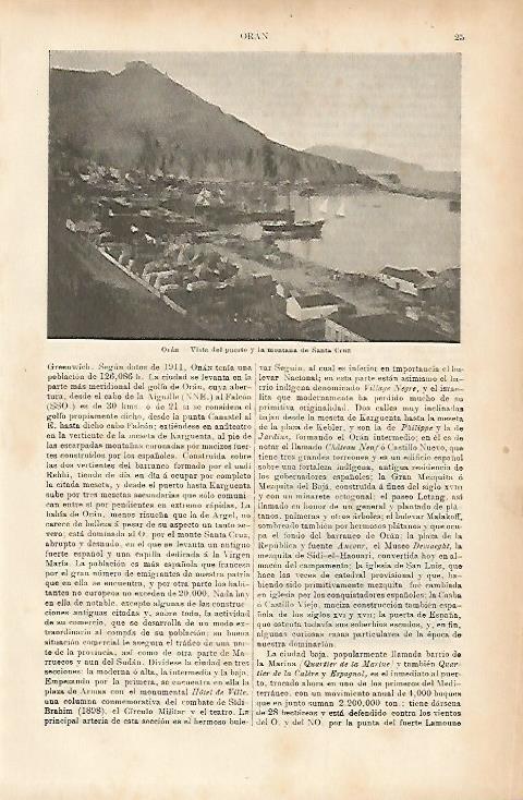 LAMINA ESPASA 7565: Puerto de Oran