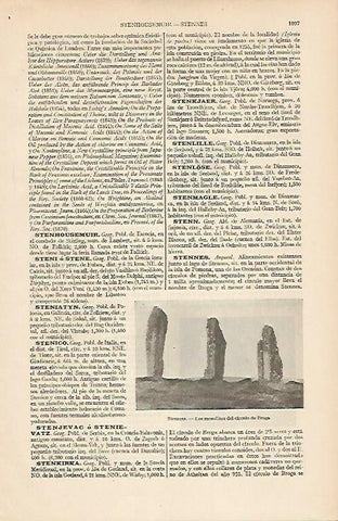 LAMINA ESPASA 7404: Monolitos del Circulo de Broga en Stenness Escocia